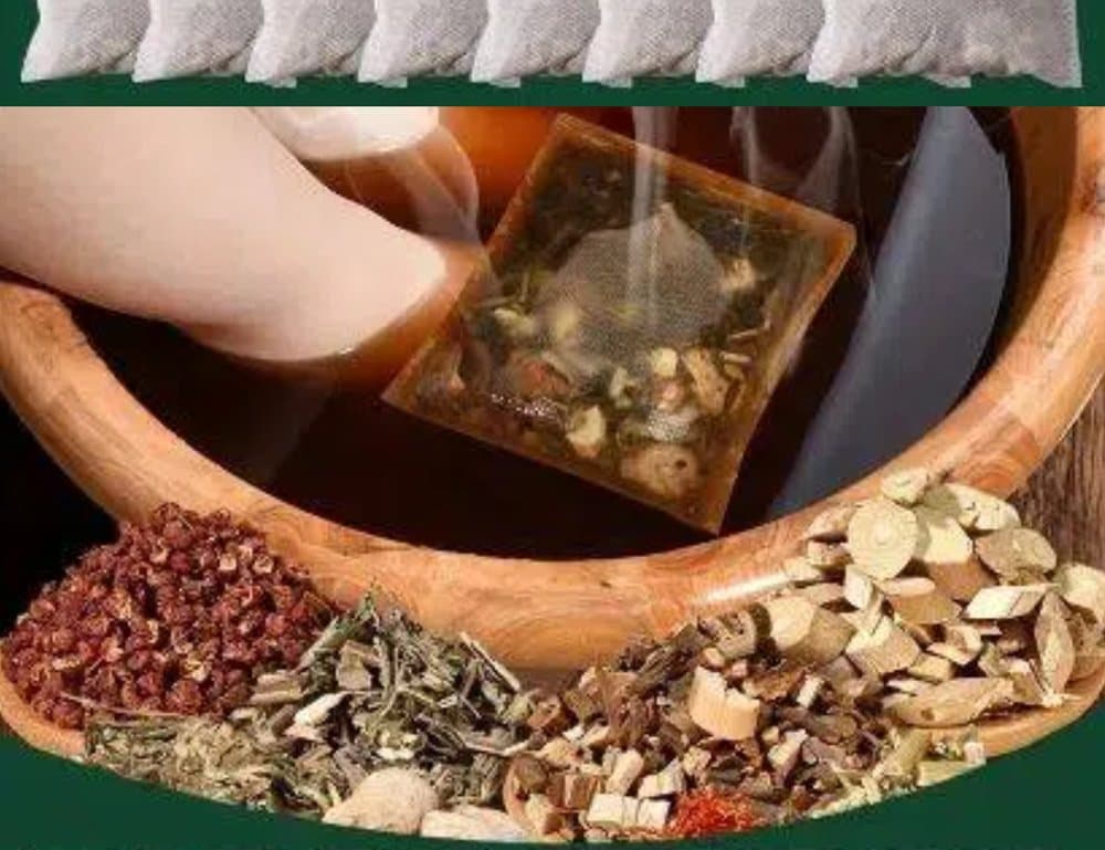 Bain de pieds aux plantes, 30 sachets