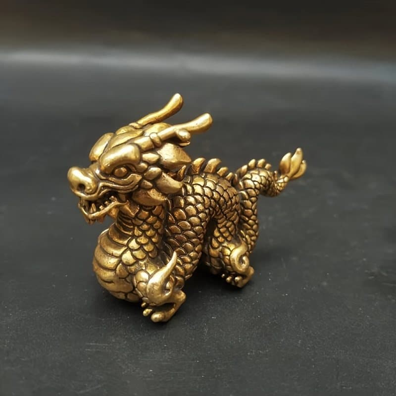 Dragon Azur de laiton