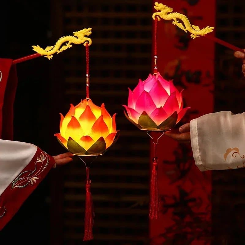 Lanterne de lotus de Nezha