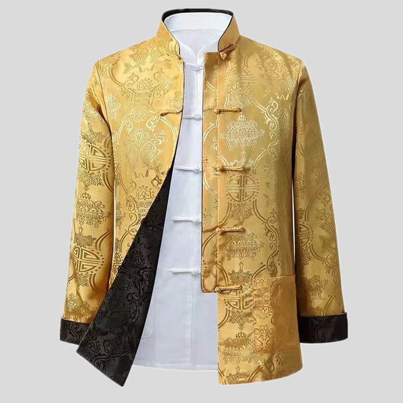 Veste Tang « Dragon d'or »